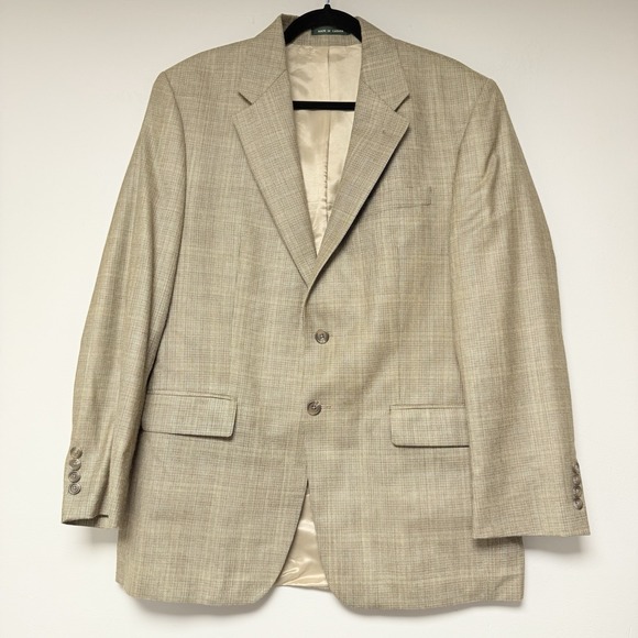 Lauren Ralph Lauren Men's Khaki Colored Suit Coat *Look At Measurements*‎